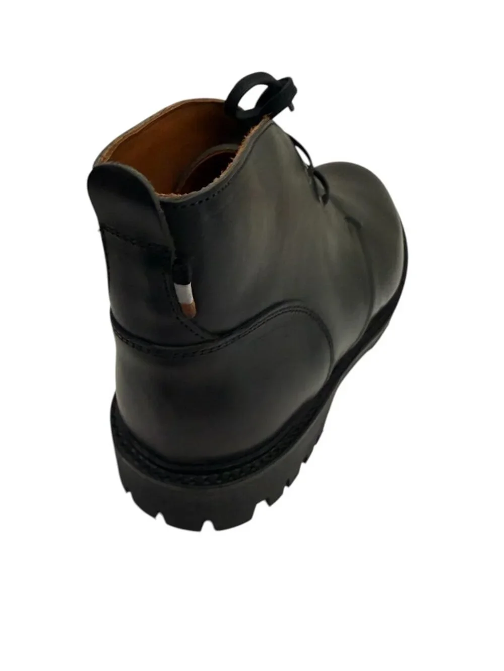 Allen Edmonds Mens Black Leather Chandler Lug Sole Chukka Boot Sz 9.5 D New